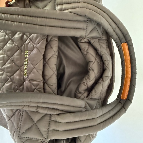 MZ Wallace Espresso Quilted Crossbody Bag - Picture 5 of 8